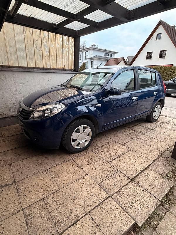 Gebraucht Dacia Sandero 75 PS (55 kW) 2008 Blau Kleinwagen
