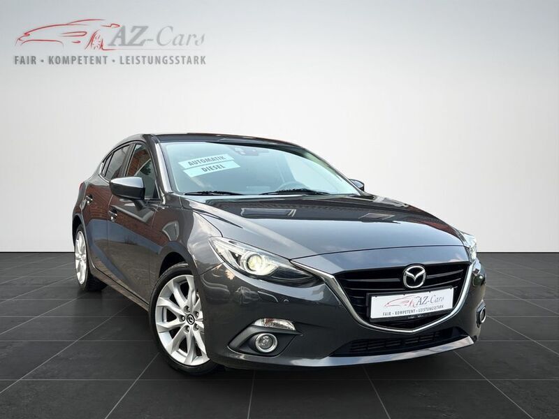 Grau Gebraucht 2014 Mazda 3 Sports-Line Limousine | 6.999 € (Fairer Preis) - Bild 1/4
