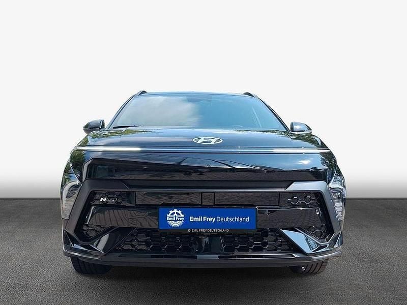 Gebraucht Hyundai Kona N Line 92 PS (67 kW) 2026 Schwarz SUV