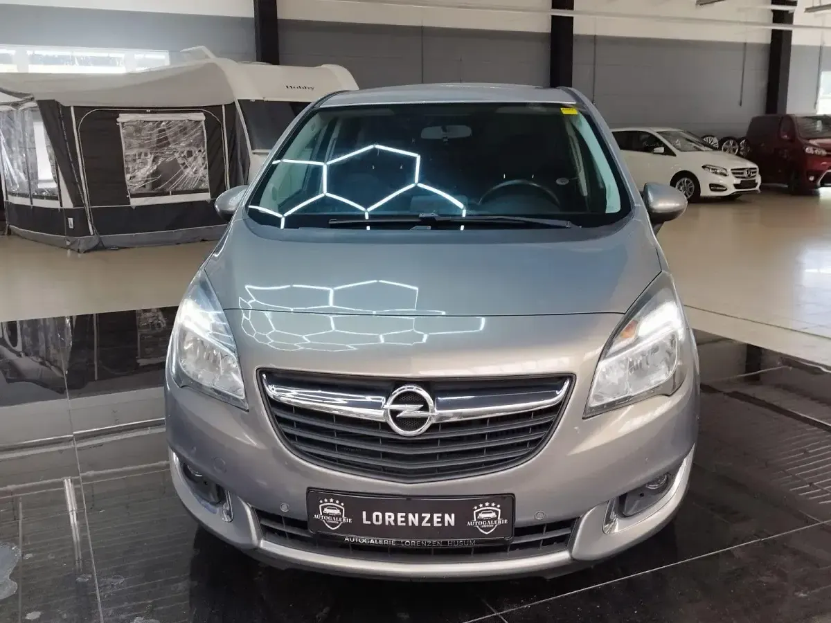 Gebraucht Opel Meriva drive 120 PS (88 kW) 2016 Grau Van / Kleinbus
