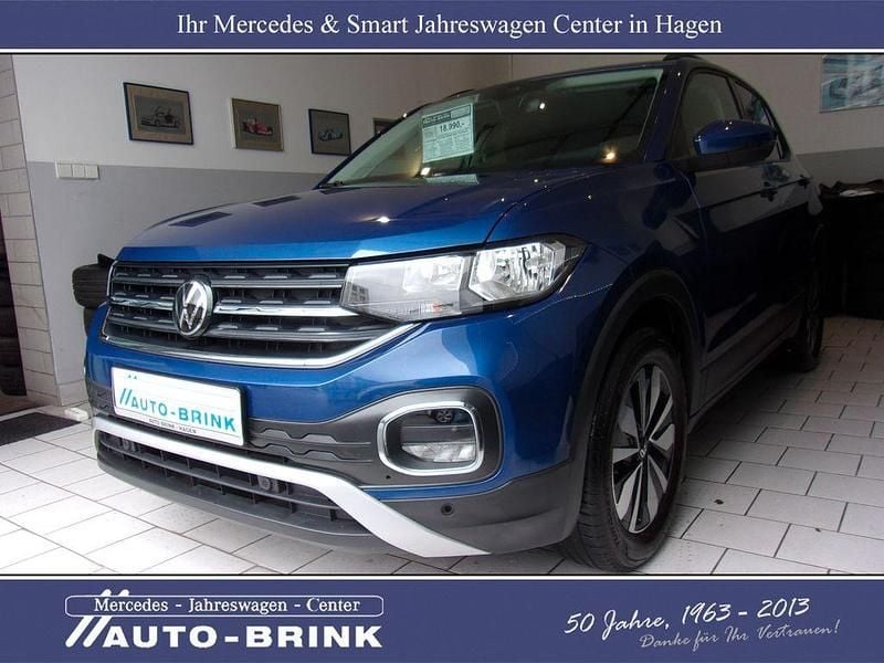 Gebraucht VW T-Cross Move 95 PS (69 kW) 2023 Reef blue SUV