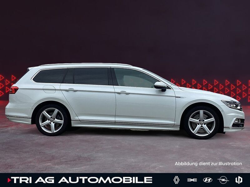 Gebraucht VW Passat Highline 239 PS (175 kW) 2017 Oryxweiß perlmutteffekt Kombi