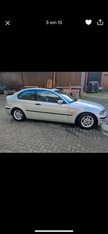 Gebraucht BMW 316 116 PS (85 kW) 2002 Silber Coupé