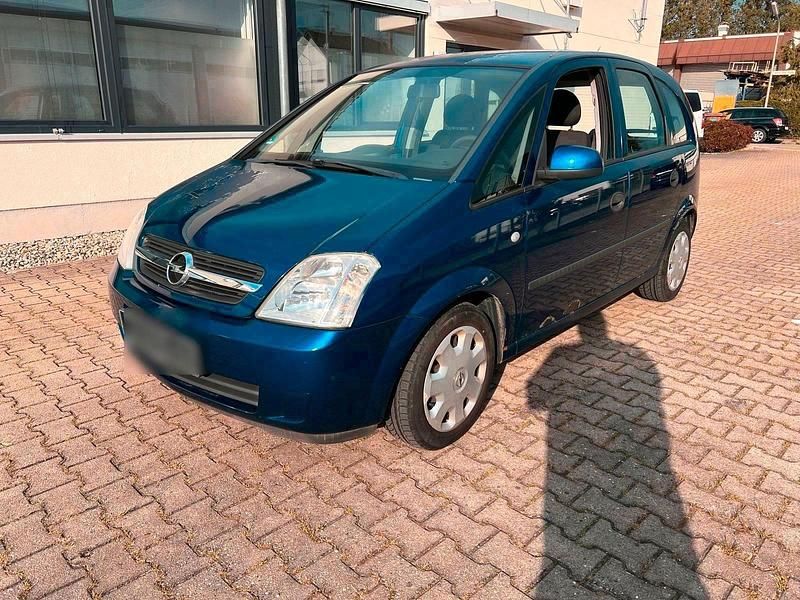 Blau Gebraucht 2004 Opel Meriva Van / Kleinbus | 850 € (Superpreis) - Bild 1/4