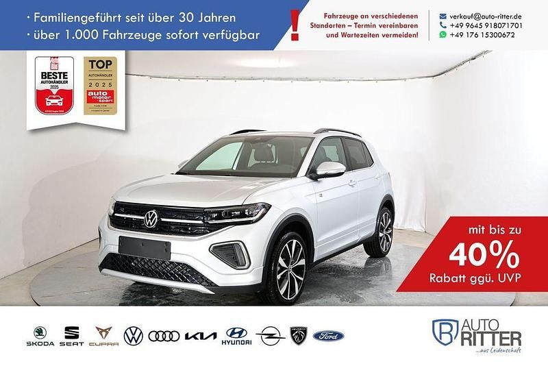 Silber Neu 2025 VW T-Cross R-line SUV | 29.990 € (Fairer Preis) - Bild 1/4