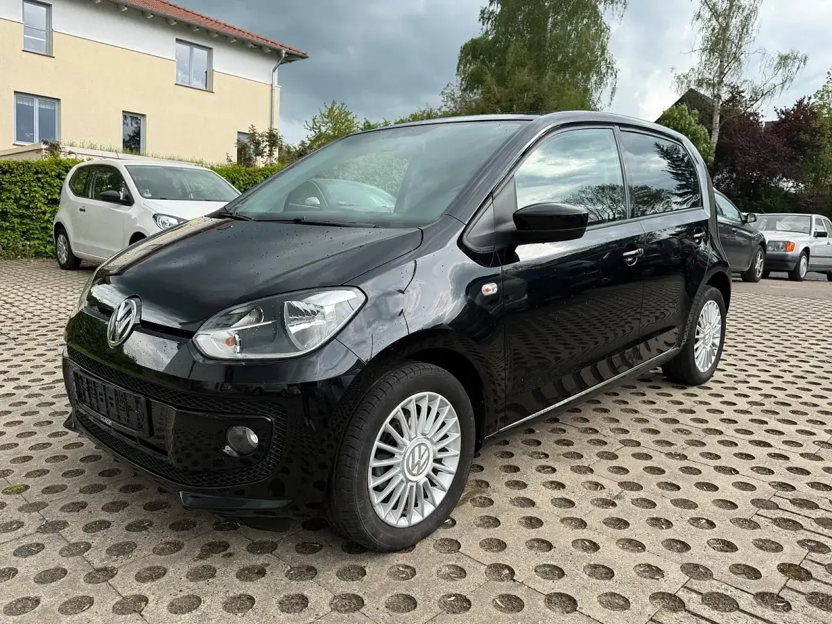 Gebraucht VW up! 60 PS (44 kW) 2013 Schwarz Kleinwagen