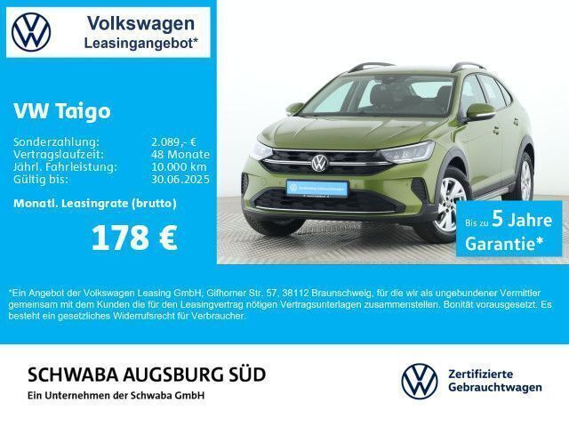 Visual green metallic Gebraucht 2024 VW Taigo Life SUV | 20.890 € (Guter Preis) - Bild 1/4