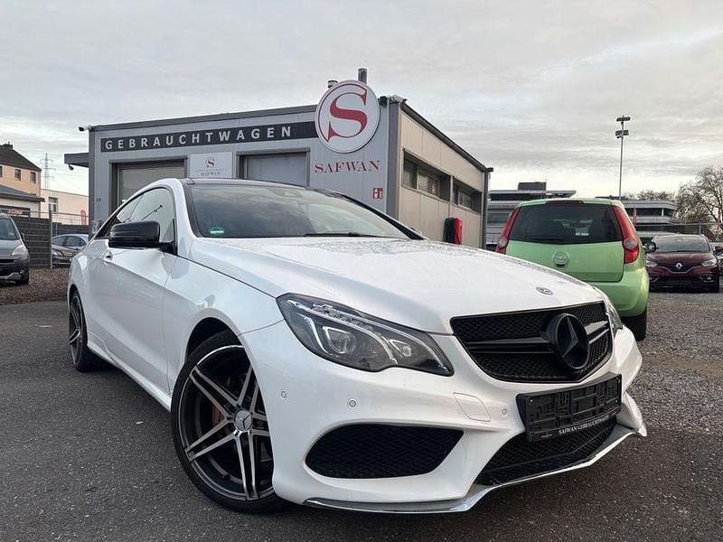Weiß Gebraucht 2015 Mercedes E350 AMG line Coupé | 19.491 € (Fairer Preis) - Bild 1/4