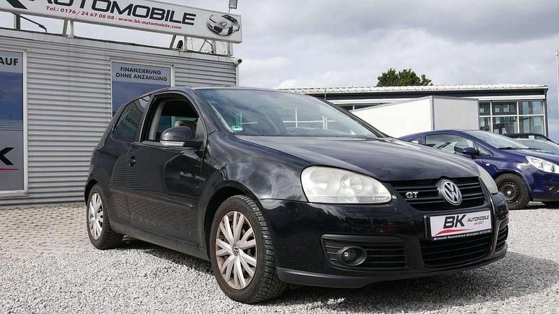 Schwarz Gebraucht 2007 VW Golf V GT Kleinwagen | 1.990 € (Superpreis) - Bild 1/4