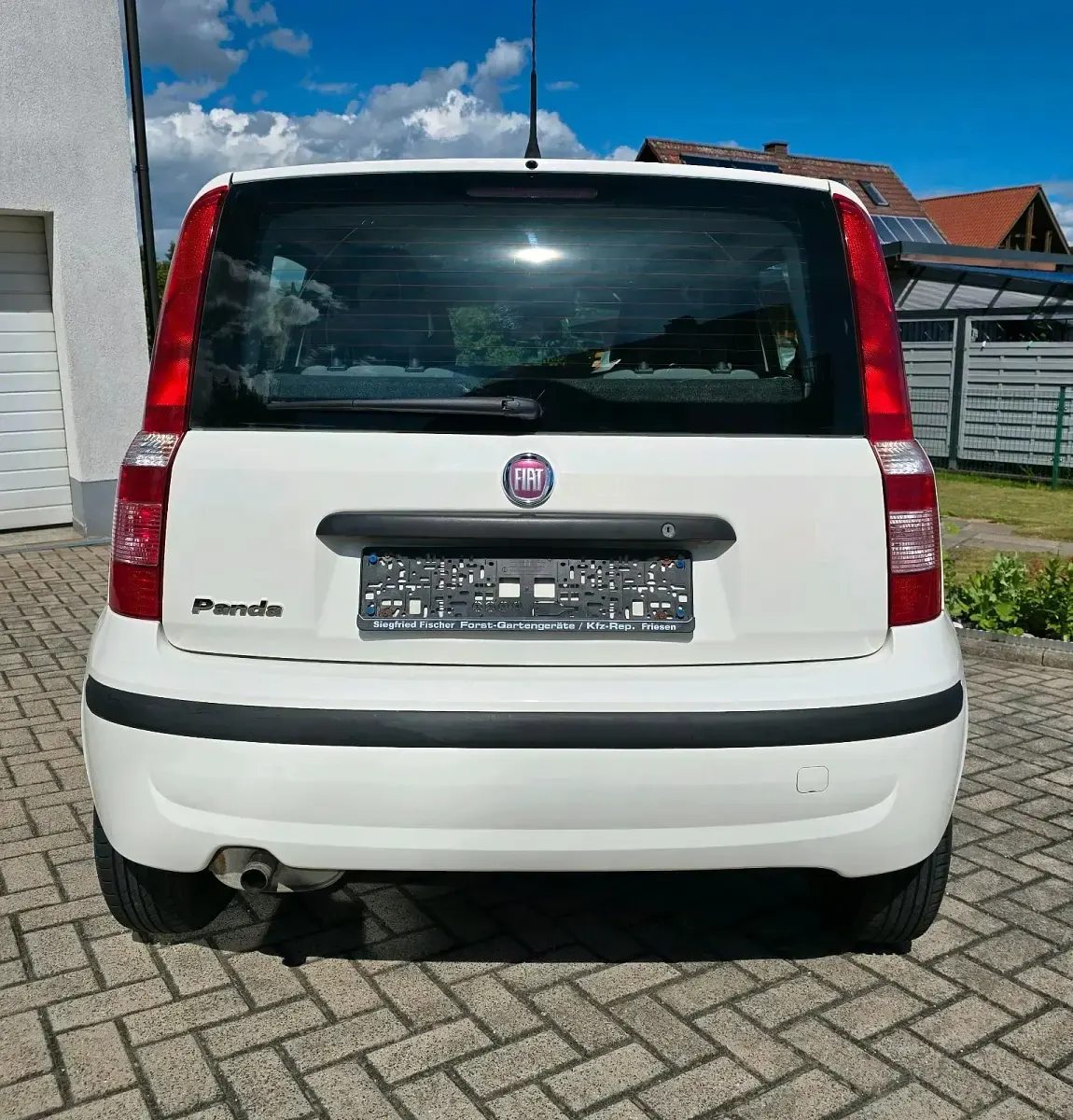 Gebraucht Fiat Panda 69 PS (50 kW) 2012 Weiß Kleinwagen
