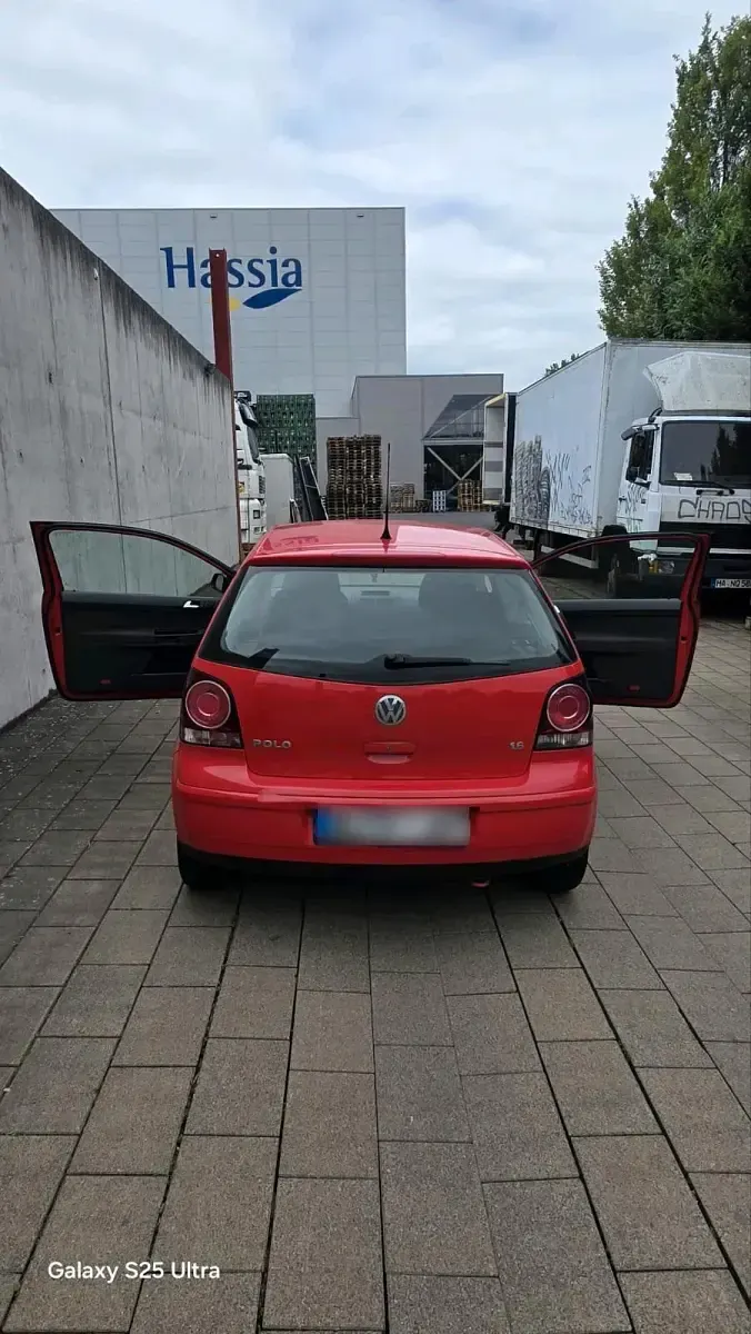 Gebraucht VW Polo 105 PS (77 kW) 2006 Rot Kleinwagen
