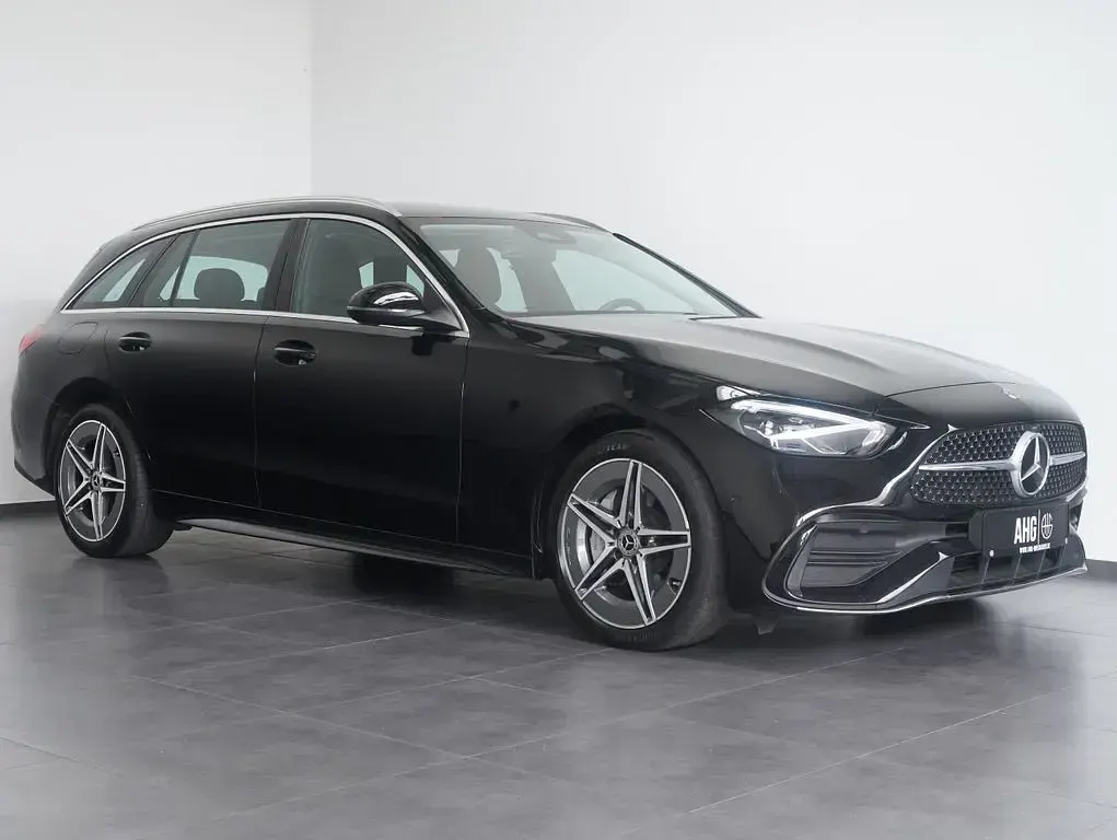 Gebraucht Mercedes C220 AMG line 197 PS (144 kW) 2023 Schwarz Limousine
