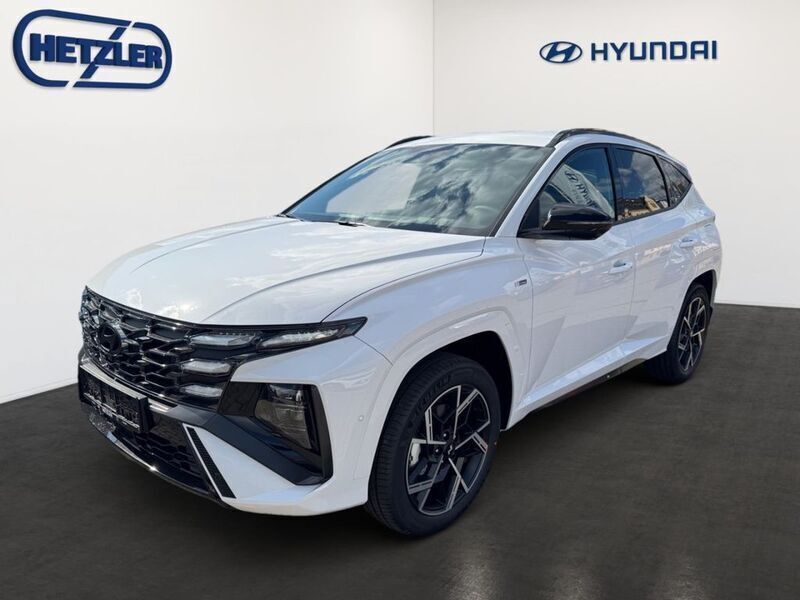 Atlas white / sol Neu 2025 Hyundai Tucson N Line SUV | 48.990 € - Bild 1/4