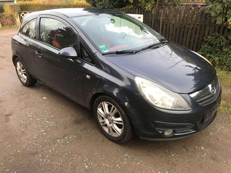 Gebraucht Opel Corsa Edition 80 PS (58 kW) 2008 Blau Kleinwagen
