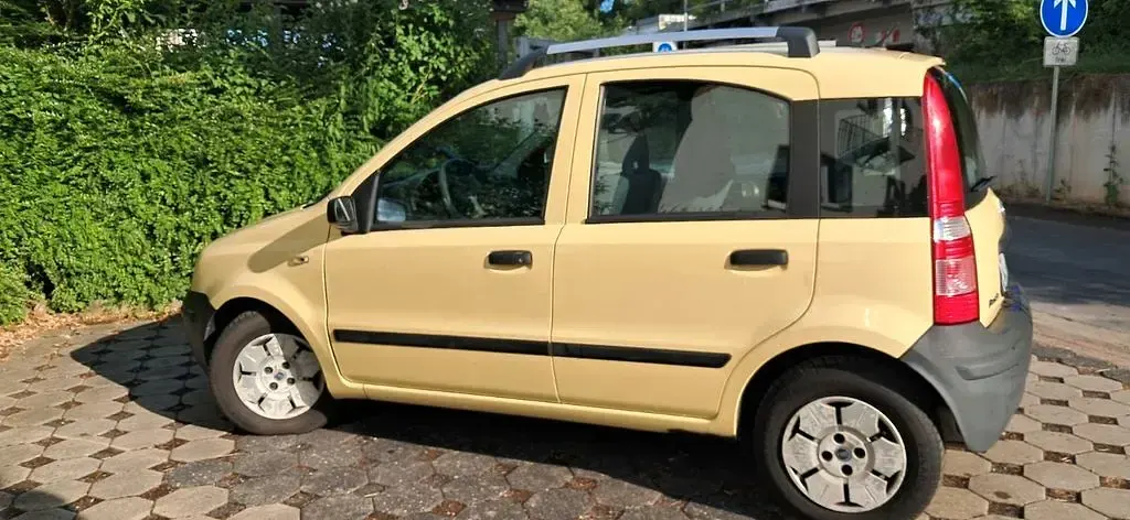 Gebraucht Fiat Panda 54 PS (39 kW) 2008 Gelb Kleinwagen