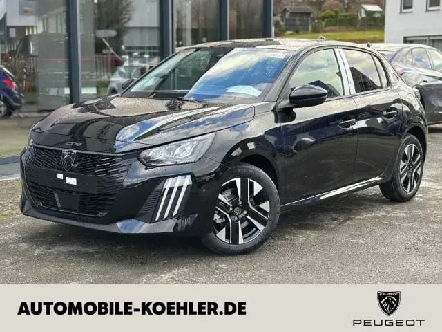 Met. perla nera schwarz Gebraucht 2024 Peugeot 208 Allure Kleinwagen | 25.600 € - Bild 1/4