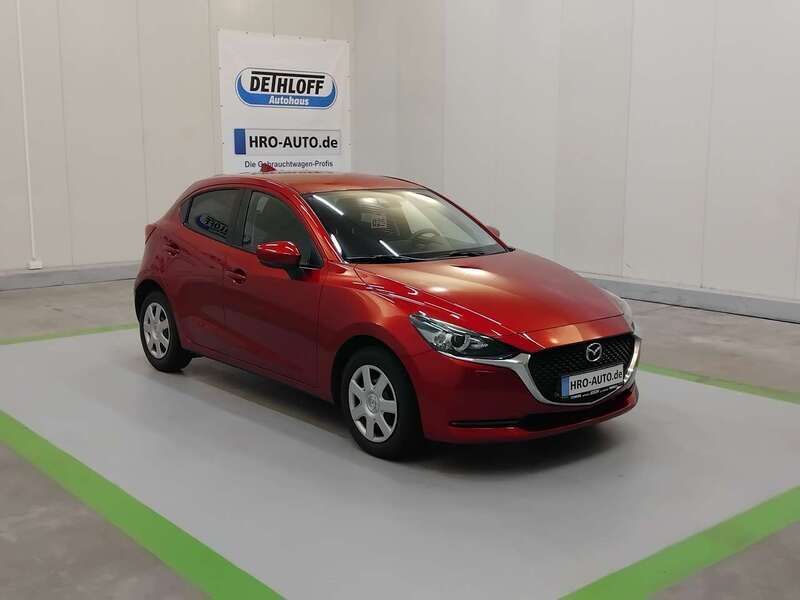 Soul red crystal Gebraucht 2021 Mazda 2 Kizoku Kleinwagen | 16.200 € (Fairer Preis) - Bild 1/3