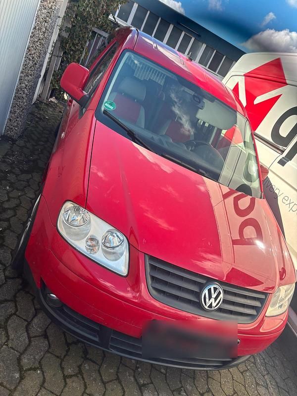 Gebraucht VW Caddy Maxi 105 PS (77 kW) 2009 Rot Van / Kleinbus