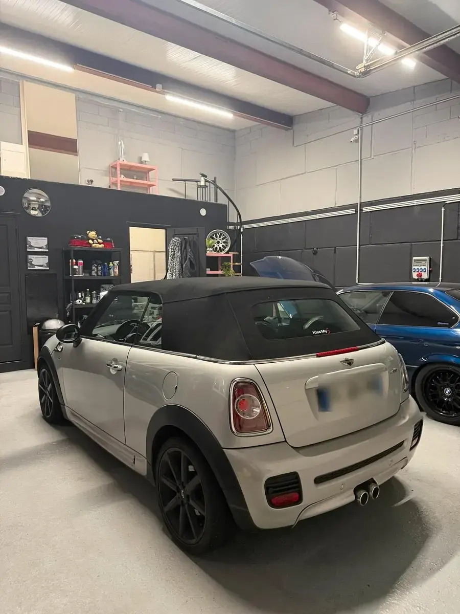 Gebraucht Mini Cooper SD Cabriolet 143 PS (105 kW) 2014 Weiß Cabrio