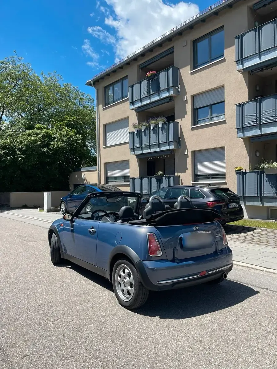 Gebraucht Mini Cooper Cabriolet 116 PS (85 kW) 2006 Blau Cabrio