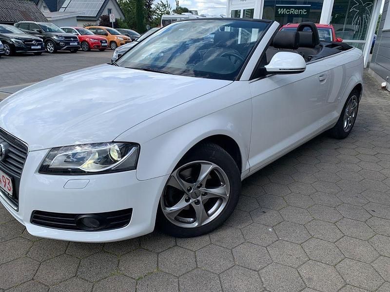 Weiß Gebraucht 2010 Audi A3 Cabriolet Attraction Cabrio | 9.650 € (Fairer Preis) - Bild 1/4