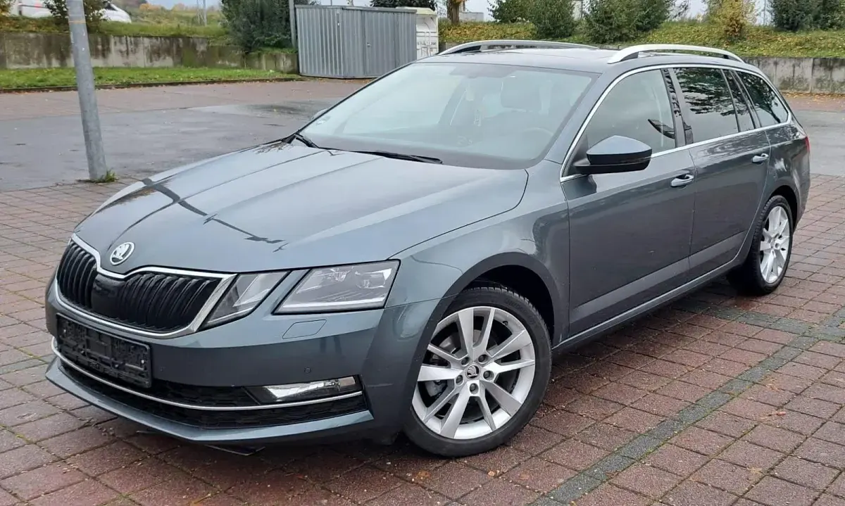 Gebraucht Skoda Octavia Premium Edition 116 PS (85 kW) 2018 Grau Kombi
