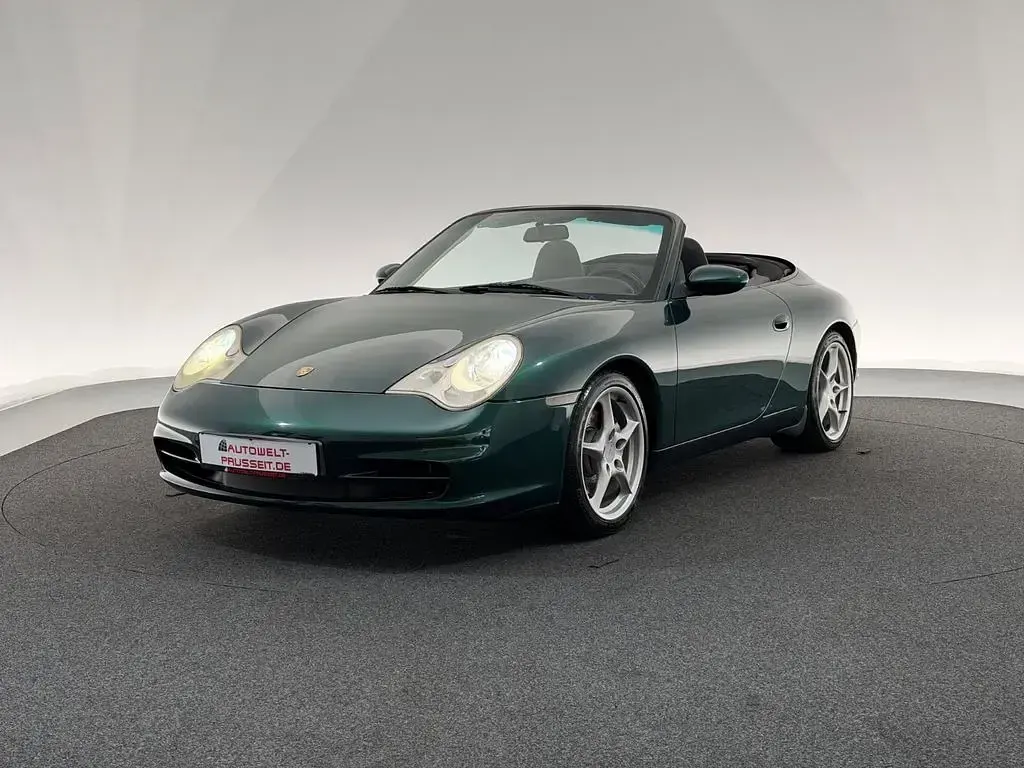 Gebraucht Porsche 911 Carrera 4 Cabriolet 320 PS (235 kW) 2002 Grün Cabrio