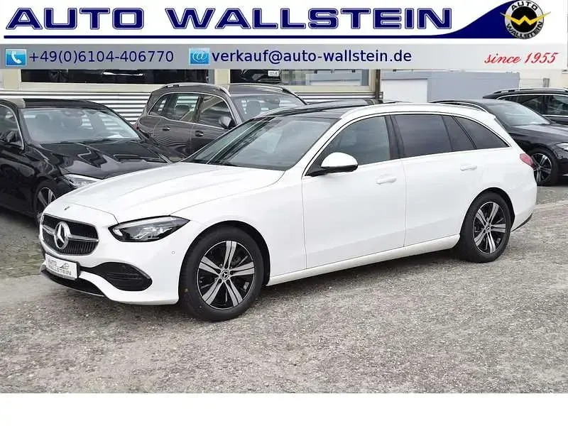 Gebraucht Mercedes C200 Advanced 204 PS (150 kW) 2024 Polarweiss Kombi