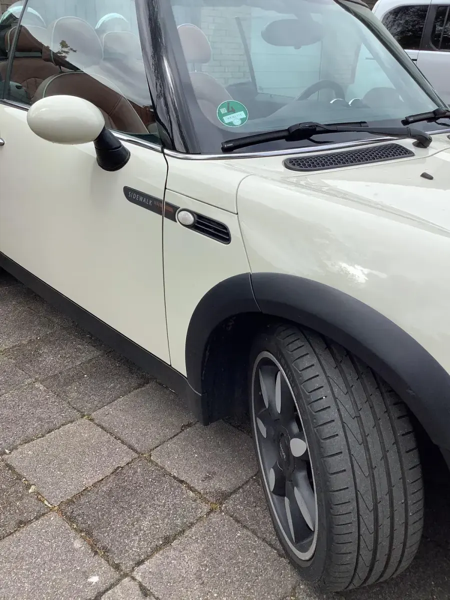 Gebraucht Mini Cooper Cabriolet 85 PS (62 kW) 2008 Weiß Cabrio