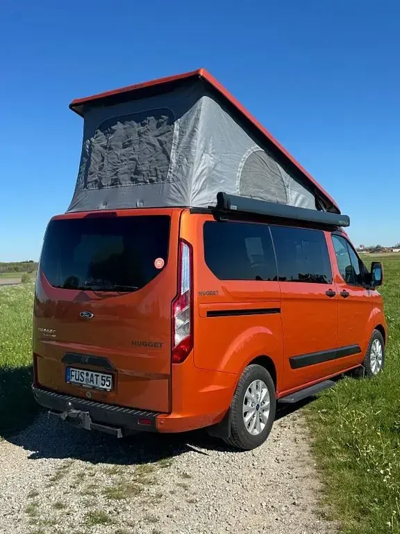 Occasion Ford Transit Custom Nugget 131 ch (96 kW) 2023 Orange