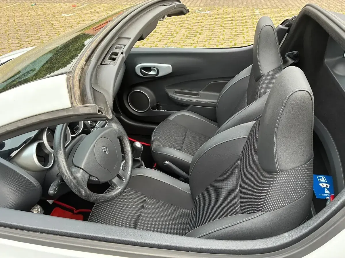 Gebraucht Renault Wind 102 PS (75 kW) 2012 Weiß Cabrio