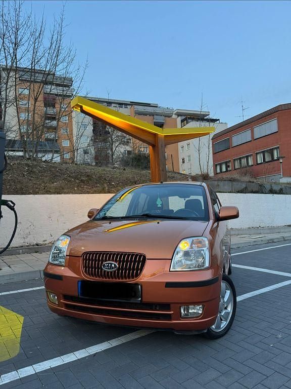 Gebraucht Kia Picanto 65 PS (47 kW) 2007 Orange Kleinwagen