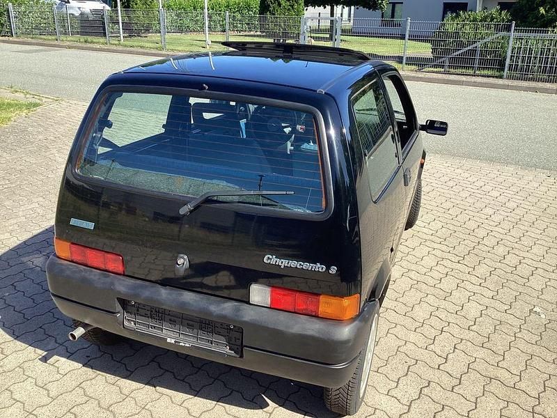 Gebraucht Fiat Cinquecento 39 PS (28 kW) 1995 Schwarz Kleinwagen