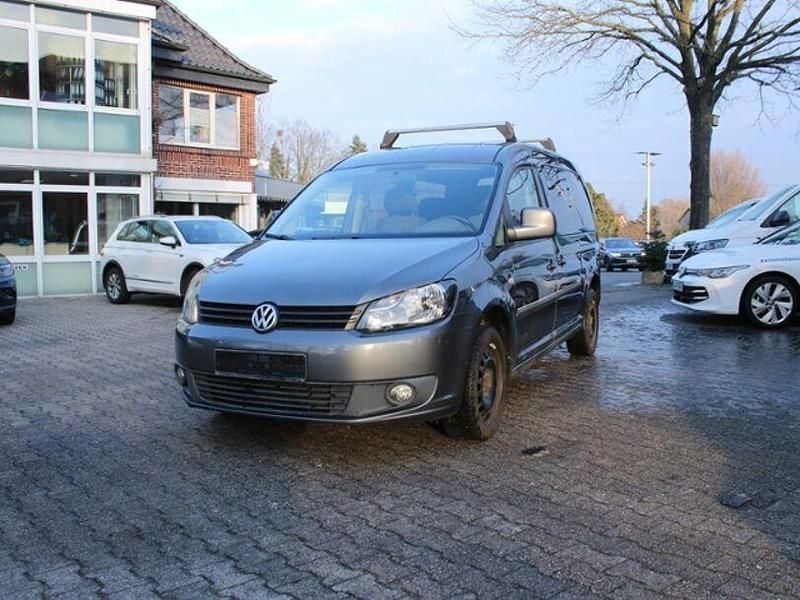 Gebraucht VW Caddy Maxi Edition 102 PS (75 kW) 2012 Silber Van / Kleinbus