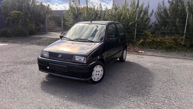 Schwarz Gebraucht 1996 Fiat Cinquecento Kleinwagen | 1.390 € - Bild 1/4