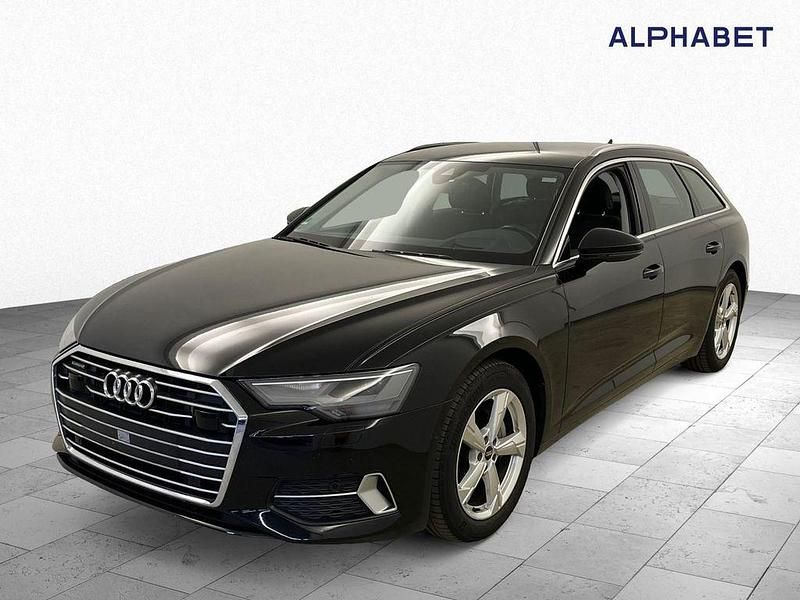 Brillantschwarz Gebraucht 2022 Audi A6 Sport Kombi | 29.590 € (Guter Preis) - Bild 1/4