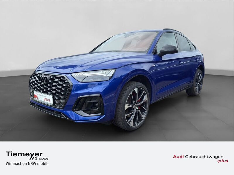 Blau Gebraucht 2024 Audi Q5 Sportback S-Line SUV | 62.690 € (Teuer) - Bild 1/4