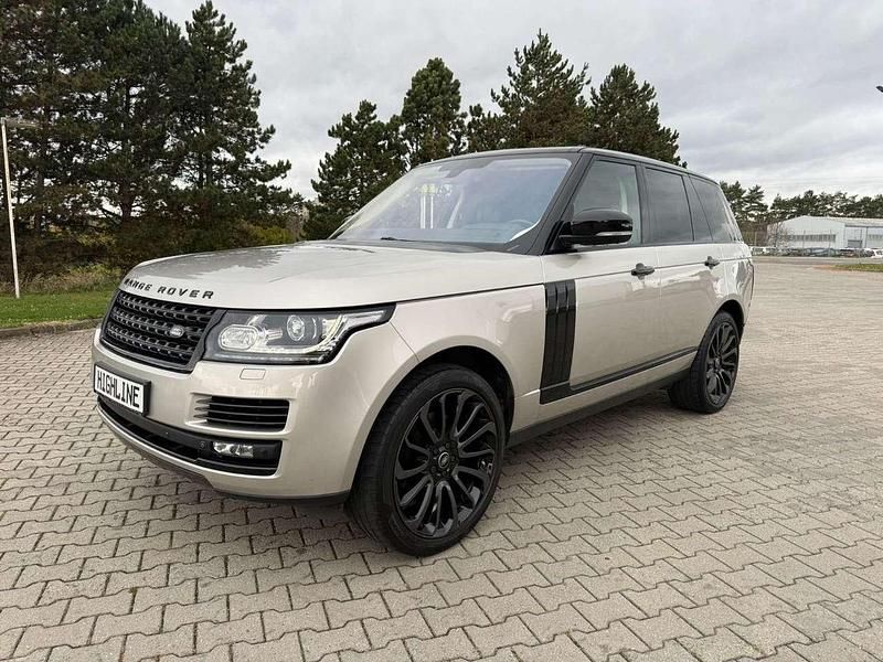 Gebraucht Land Rover Range Rover Vogue 258 PS (189 kW) 2015 Aruba gold (995) SUV