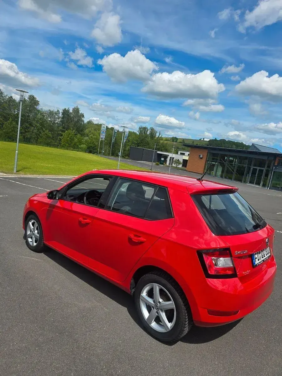 Usata Skoda Fabia Cool Plus 75 CV (55 kW) 2019 Rosso Utilitaria
