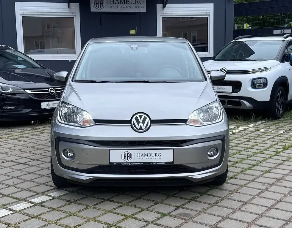 Gebraucht VW up! Sound 68 PS (50 kW) 2017 Silber Kleinwagen
