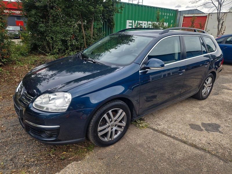Blau Gebraucht 2008 VW Golf V Kombi | 4.850 € (Teuer) - Bild 1/4