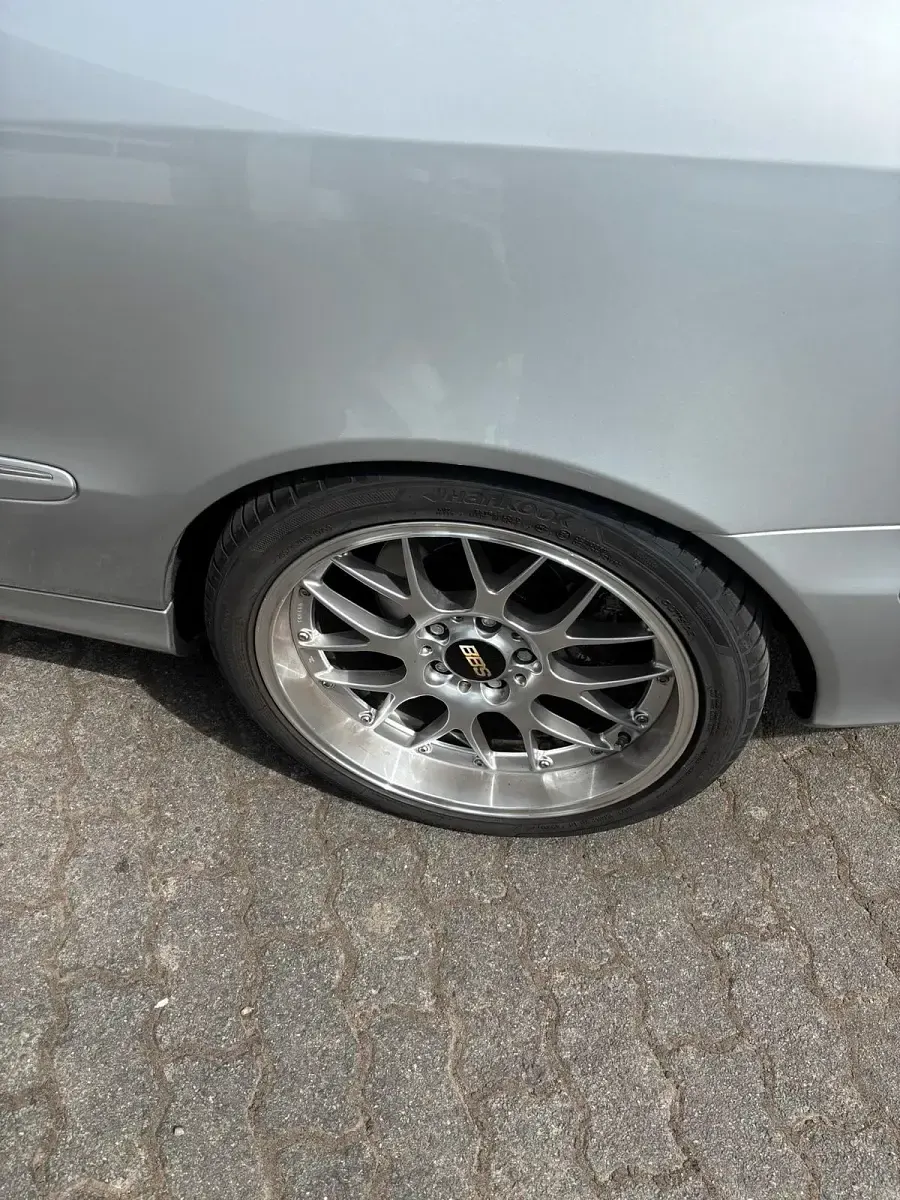 Gebraucht Mercedes CLK500 306 PS (225 kW) 2003 Silber Cabrio