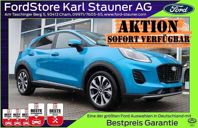 Blau Neu 2025 Ford Puma Titanium SUV | 22.780 € - Bild 1/4