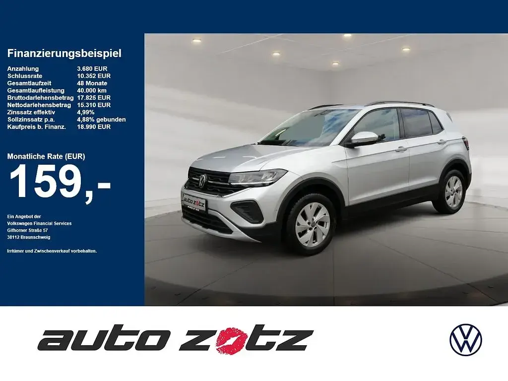Gebraucht VW T-Cross Life 95 PS (69 kW) 2024 SUV