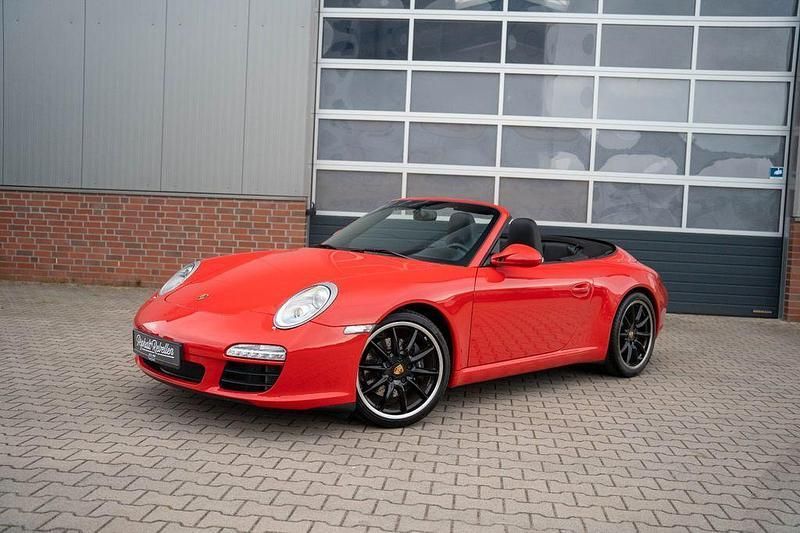 Rot Gebraucht 2011 Porsche 911 Carrera Cabriolet Cabrio | 73.900 € (Etwas zu teuer) - Bild 1/4