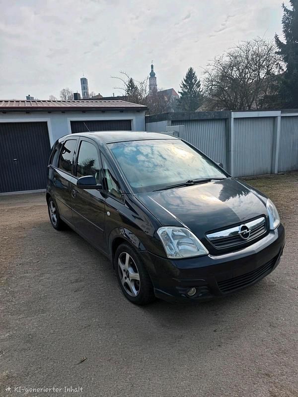 Second-hand Opel Meriva 105 CP (77 kW) 2006 Negru Monovolum
