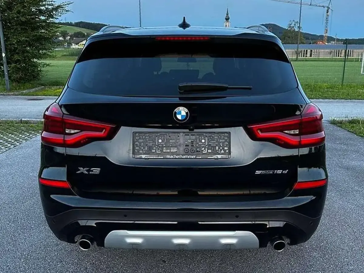 Gebraucht BMW X3 xLine 150 PS (110 kW) 2019 Schwarz SUV