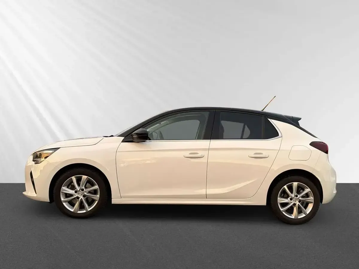 Gebraucht Opel Corsa Elegance 101 PS (74 kW) 2021 Weiß Limousine