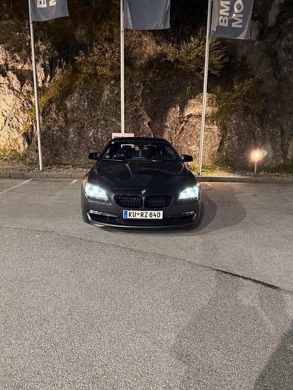 Braun Gebraucht 2013 BMW 640 Cabriolet Cabrio | 29.999 € (Teuer) - Bild 1/4