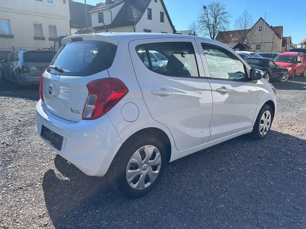 Gebraucht Opel Karl Edition 75 PS (55 kW) 2016 Weiß Kleinwagen